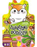 Zakręcone kolorowanie. Zwierzaki w podróży