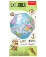 Globus 3D do składania - Odkrywca