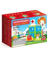 Magformers Town Set - szpital