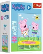 Puzzle 20 miniMaxi Beztroski dzień Peppy 2 TREFL