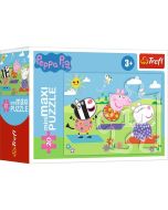 Puzzle 20 miniMaxi Beztroski dzień Peppy 1 TREFL