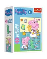 Puzzle 20 miniMaxi Beztroski dzień Peppy 4 TREFL