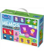 Memo Classic&Plus Świnka Peppal TREFL