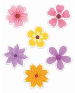 Dekoracje okienne wiosenne 01 dwustronne 6szt