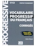 Vocabulaire progressif du francais C1/C2 klucz