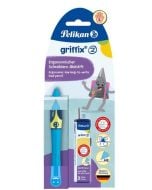 Ołówek Griffix HB leworęczny neon fresh blue