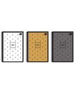 Kołozeszyt A4/80K kratka Soft Touch Chess (5szt)