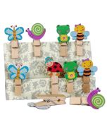 Klamerki ozdobne Shapes 06 - Łąka motyle