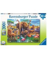 Puzzle XXL 200 Dzikie zwierzęta