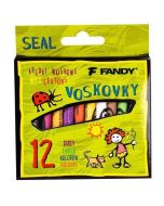 Kredki świecowe Seal 12 kolorów