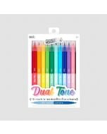 Flamastry pędzelkowe Dual Tone 24 kolory