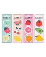 Karteczki samoprzylepne Fruits 75szt mix