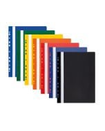 Skoroszyt A4 PVC z europerforacją pomarańcz(10szt)