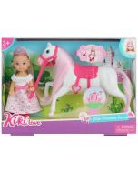Lalka księżniczka z koniem