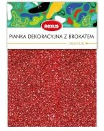 Pianka dekoracyjna A4 5 kolorów brokat