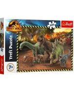 Puzzle 200 Dinozaury z Parku Jurajskiego TREFL