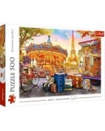 Puzzle 500 Wakacje w Paryżu TREFL