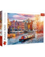 Puzzle 500 Amsterdam Holandia TREFL