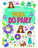 Kolorowy zeszyt przedszkolaka. Para do pary