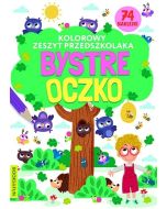 Kolorowy zeszyt przedszkolaka. Bystre oczko