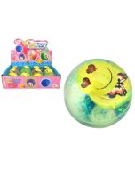 Piłka świecąca 5,5cm Buźka mix