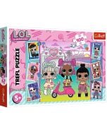 Puzzle 100 Zdjęcia laleczek TREFL