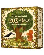 Rok w lesie. Wiewiórka i gawron