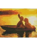 Diamentowa mozaika - Pierwsza miłość 40x50cm