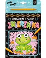 Zwierzątka. Zdrapywanka z rysikiem