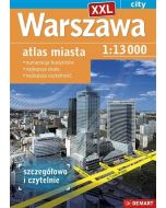Warszawa XXL atlas miasta