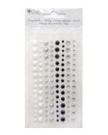 Kryształki i perły samoprzylepne Mono jewels