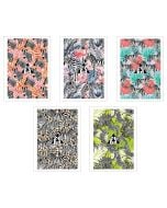 Zeszyt A5/60K kratka Zebras (10szt)