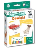 Montessori. Karty obrazkowe Dźwięki (1-3 lata)