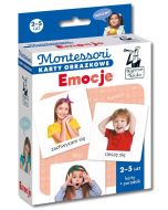 Montessori. Karty obrazkowe Emocje (2-5 lat)