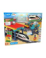 Klocki pociąg stacja kolejowa CADA