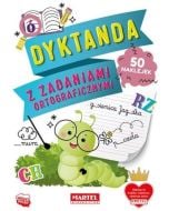 Dyktanda z zadaniami ortograficznymi z naklejkami
