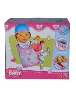 Fotelik rowerowy dla lalek New Born Baby