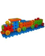 Klocki konstrukcyjne Wesoła ciuchcia