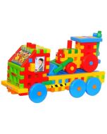 Klocki konstrukcyjne Ciężarówka z koparką