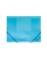 Teczka na gumkę A4 niebieska 91161