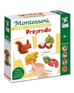 Montessori. Karty sensoryczne Przyroda 3+