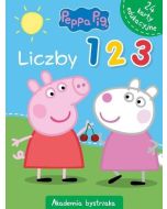 Świnka Peppa. Akademia Bystrzaka. Liczby 1, 2, 3