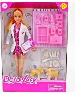 Lalka doktor z akcesoriami