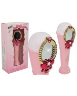 Magiczne lustro z mikrofonem różowe USB