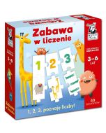 Zabawa w liczenie. Układanka edukacyjna 3-6 lat