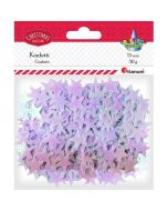 Konfetti Gwiazdki 19mm 30g bladoróżowe