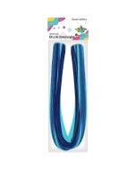 Druciki dekoracyjne niebieskie 15szt