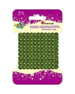 Cekiny na taśmie 6mm 2m zielone