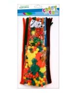 Zestaw kreatywny jesień 300szt