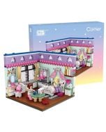 Klocki Konstrukcyjne Mini Domek Sypialnia